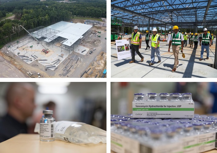 Manufacturing facility construction